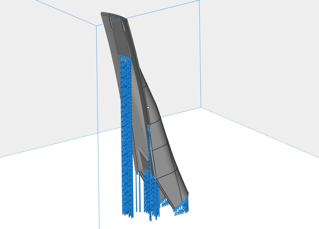 add supports for resin part_for industrial resin 3d printer